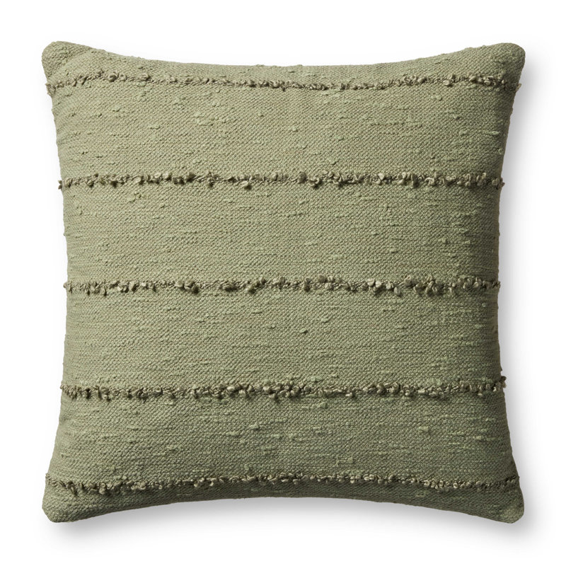 Loloi Accent Pillow Cover, Moss, Square 26"