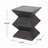 Outdoor Lightweight Concrete Side Table
