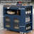 Kitchen Island On Wheels With LED Lights,Power Outlets And 2 Fluted Glass Doors-1085154212