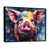 Black Floater Framed