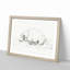 Resting Sheep by Jean Bernard - Picture Frame Drawing Print on MDF-55598858-55598861