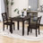 Rainar 3 - Piece Extendable Dining Set with Drop Leaf, 2 Chairs for Small Places-892956641
