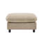 Canapé modulaire en velours avec repose-pieds 69 po 3 pièces 69 po-57462392