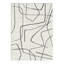Tapis abstrait gris anthracite / blanc Goodrow-672646675