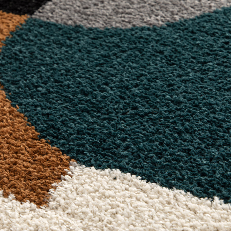 Fairchild Abstract Area Rug, Rectangle 200 x 290cm