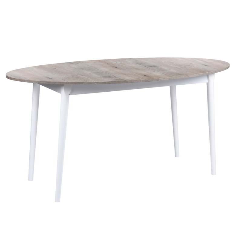 Tambo Oval Solid Wood Base Dining Table