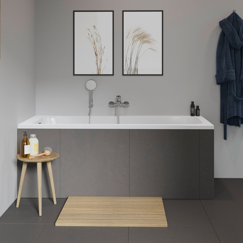 Baignoire de trempage en acrylique Duravit D-Code 67 po x 30 po