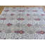 Tapis unique en laine noué à la main marron / bleu 7 pi 10 po x 9 pi 10 po Mahmood