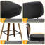 Swivel Bar Stools & Counter Stools Walnut Bentwood & Faux Leather-1498450227-1483885917