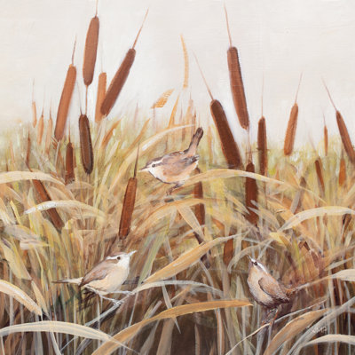 Leonela " Whispering Cattails III " by Julia Purinton