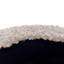 Repose-pieds rond avec rangement en tissu de forme ronde