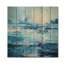 Blue Infinity of the Ocean IV - Impression nautique et de plage sur bois de pin naturel-268997632