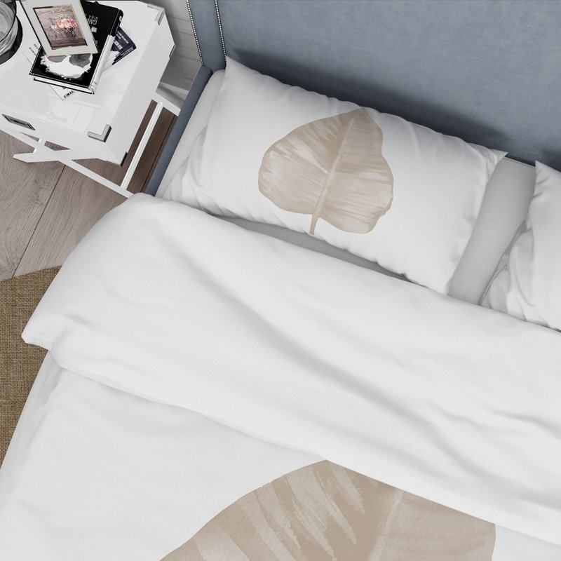 Ensemble de housse de couette traditionnel en microfibre de polyester, Housse de couette pour grand lit et 2 taies décor