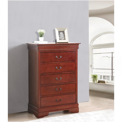 Commode Louis Phillipe, cerise