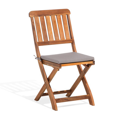 Alfreton Patio Dining Side Chair with Cushion