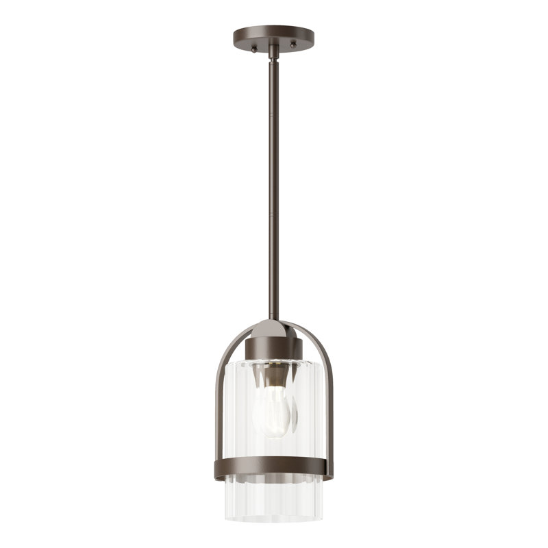 Alcove Outdoor Pendant, Clear, Coastal Bronze