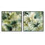 Lignes tropicales à motif tropical - ensemble de 2 collages carrés tropicaux-101864695-101864700