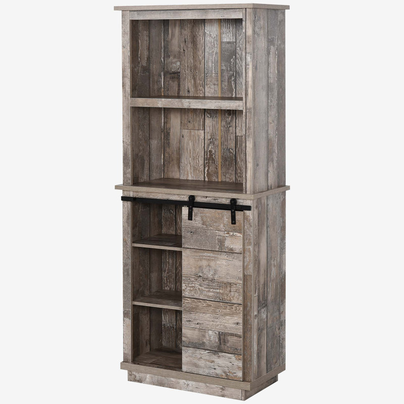 Deferiet 64.5'' Kitchen Pantry, Brown