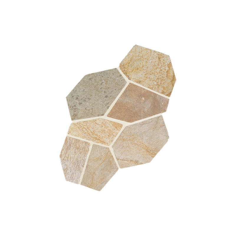 Quartzite 32" x 32" Field Tile in Golden Sun