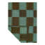 Plaid Area Rug in Blue