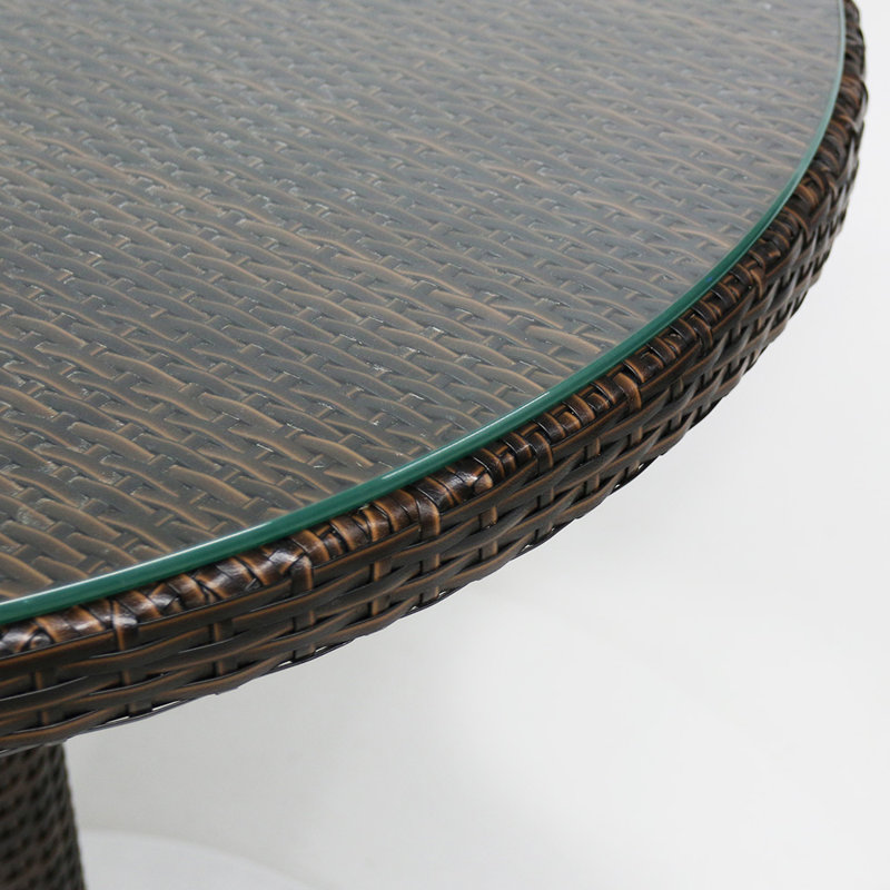 Asbury 31.5" Rnd Table, Safari Brown