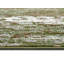 Designer velor rug Bloques in green and cream-71817927