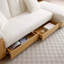 Canapé-lit convertible avec repose-pieds, table rabattable et tiroirs pour une utilisation multifonctionnelle dans les salons et les appartements-118055070