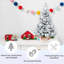 Arbre de Noël 3 pi avec branches en PE / PVC et aiguilles en pin, 170 pointes, décorées de pommes de pin et de baies rouges - petit arbre de Noël enneigé pour la table, le vestibule ou le bureau