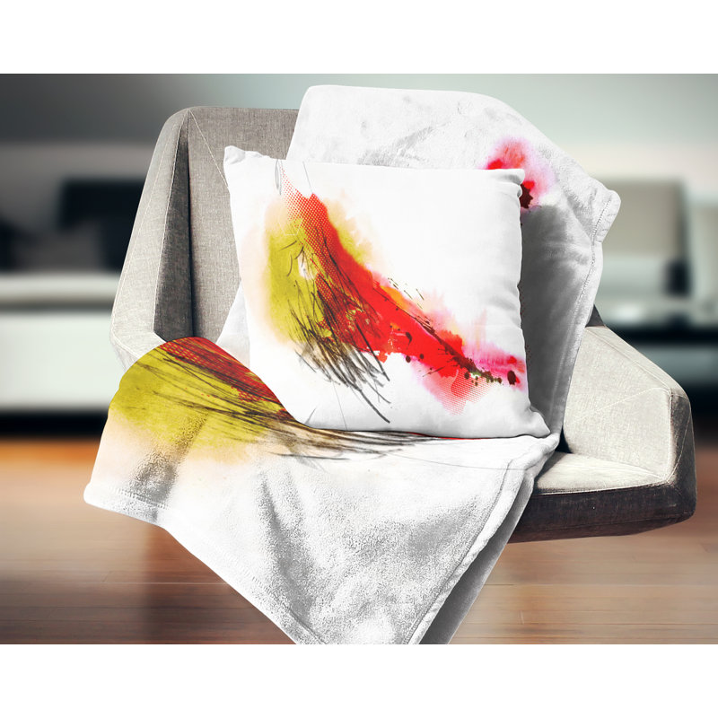Coussin Abstract, 16 po x 1 po, Coussin décoratif
