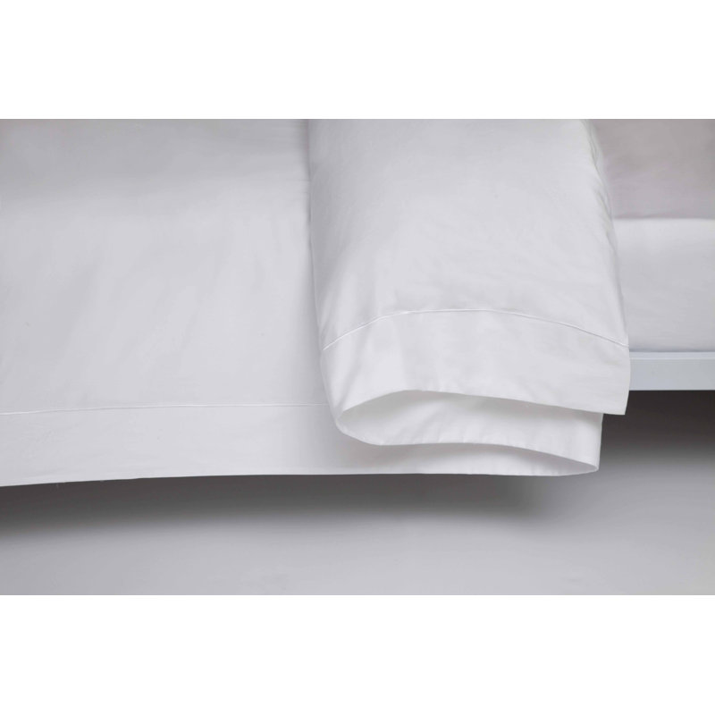 Cotton Solid Colour Duvet Cover, King Duvet Cover, White