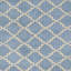 Tapis bleu / crème en laine touffeté à la main Carolene-1020675219