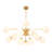 Carren 12 - Light Glass Globe Sputnik Sphere Chandelier 