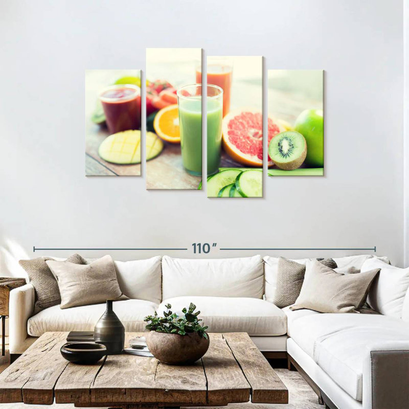 Yarlin jus de fruits sains, H 48 po x l 75 po