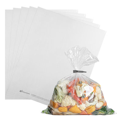 Restaurantware-Fresh Hero 17 × 14 Inch Oven Bags, 200 Count,Nylon Oven-Roasting Cooking Bags With Ties - Do Not Contain BPA, Disposable, Clear Suitable For Chicken, Meat Poultry, Vegetables