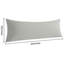 Taie d'oreiller pour le corps en microfibre, ensemble de taies d'oreiller douces avec fermeture portefeuille, 137 cm L × 51 cm H-115673936