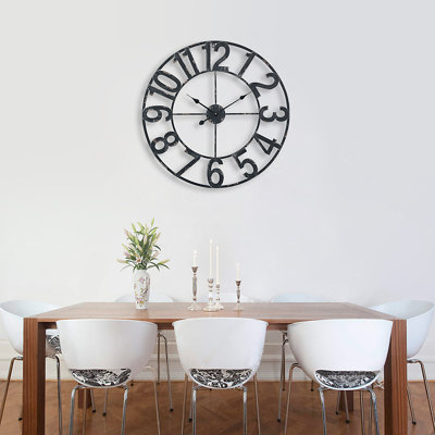 Upper Shockerwick Metal Wall Clock