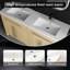 Lavabo en résine pour meuble-lavabo