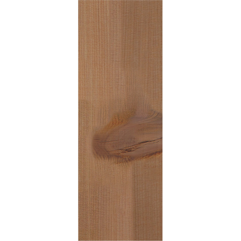 Corbeau lisse Huntington, l 3 3 po x P 6 po x H 10 po, H 10 po x l 3,5 po x P 6 po, Lisse, Cèdre rouge