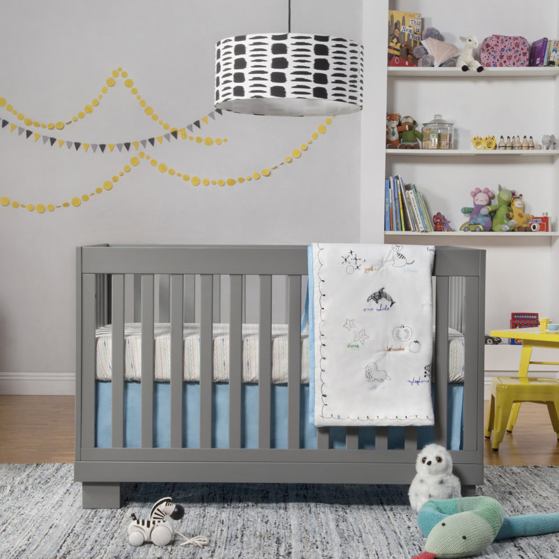 Modo 3-in-1 Convertible Crib, Gray