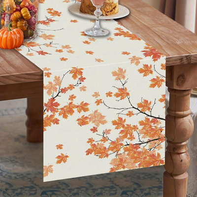 Chemin de table Fall Maple Leaf