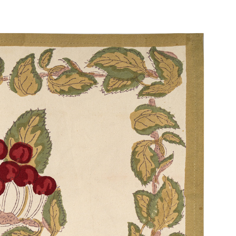 Cherry Cotton Rectangle Placemats