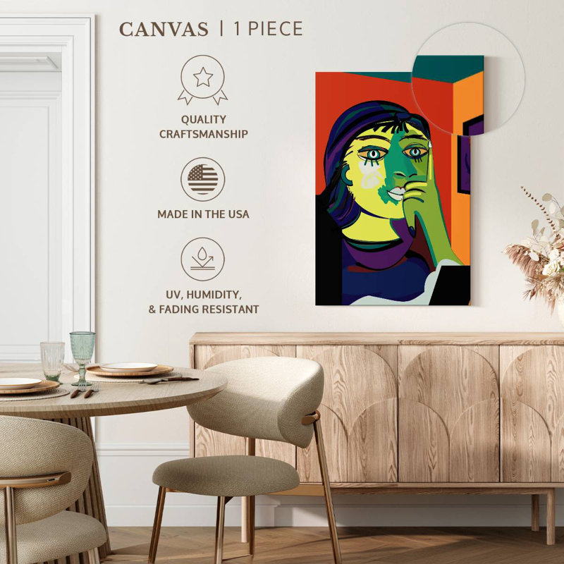 Femme de pensée moderne Leisha, H 39 po x l 26 po