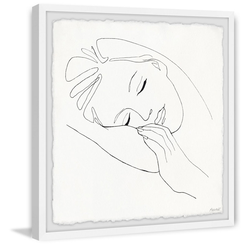 Sleeping Beauty - Single Picture Frame Painting, 51 cm H x 51 cm W
