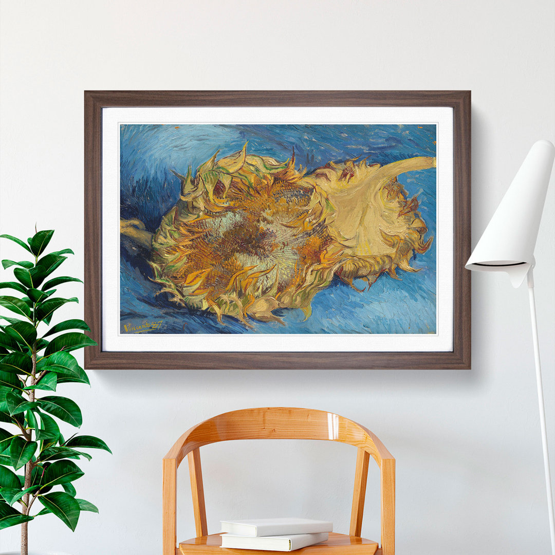Sunflowers by Vincent Van Gogh - Picture Frame Painting