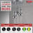 Pendant Full Rain Fixed Shower Head H2Okinetic Technology-2040456847