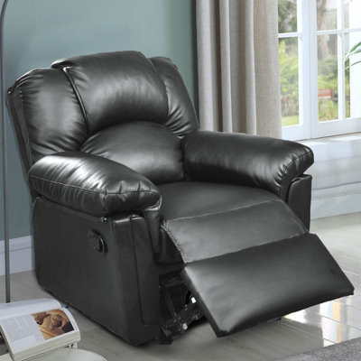 Brincken Faux Leather Recliner