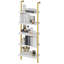 Troy 184.5 cm H x 60 cm W Iron Ladder Bookcase