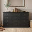 Commode 12 tiroirs blanche Delayla-989726518