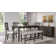 6 - Piece Counter Height Extendable Pine Solid Wood Dining Set