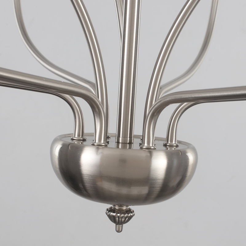  Lustre classique / traditionnel de style chandelier en nickel à 30 lumières à 2 niveaux de 30 pouces pour la salle à manger Ottuso